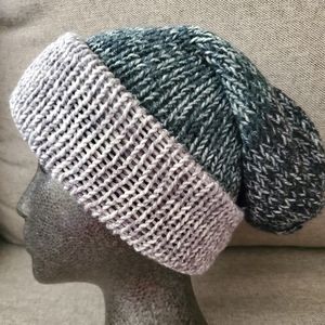 Reversible Handmade Unisex Beanie